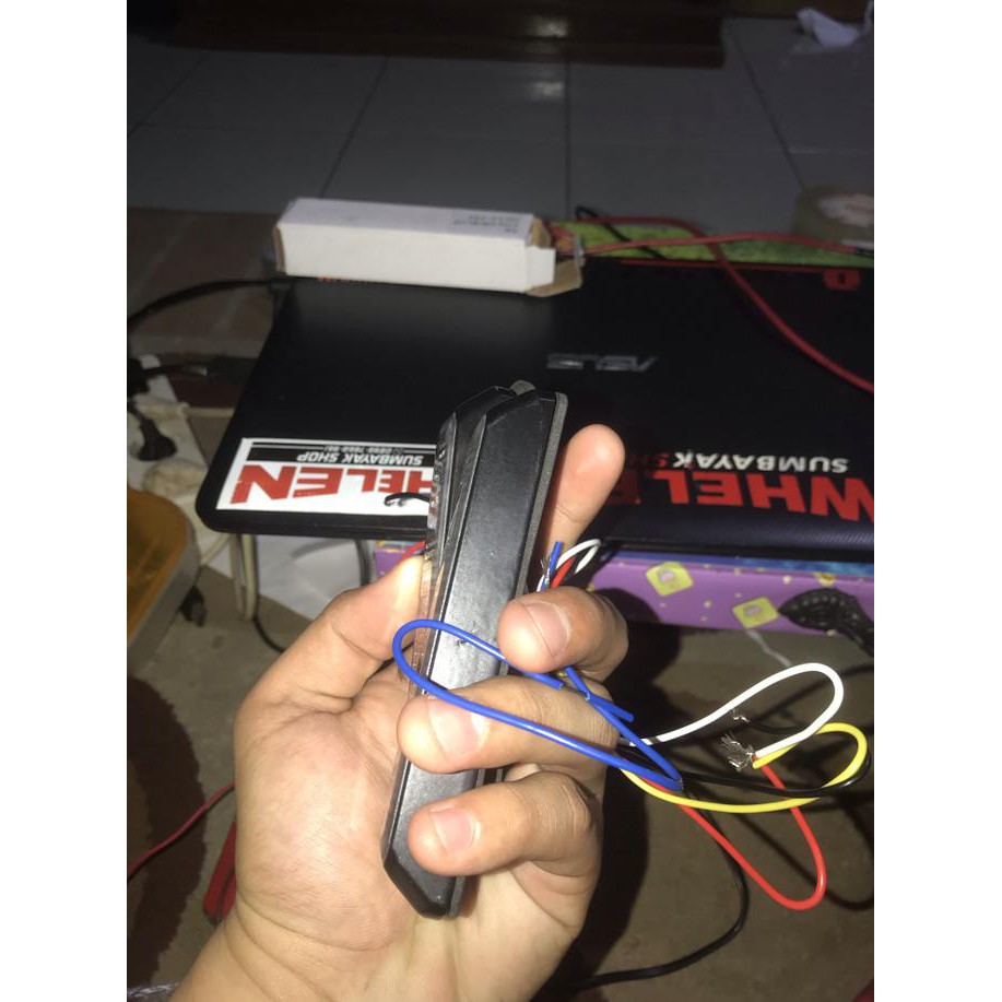 Aman Strobo Polisi Federal F6 Series Blue Bukan Ice Blue (Harga 1Pcs) - Biru Muda Trendi