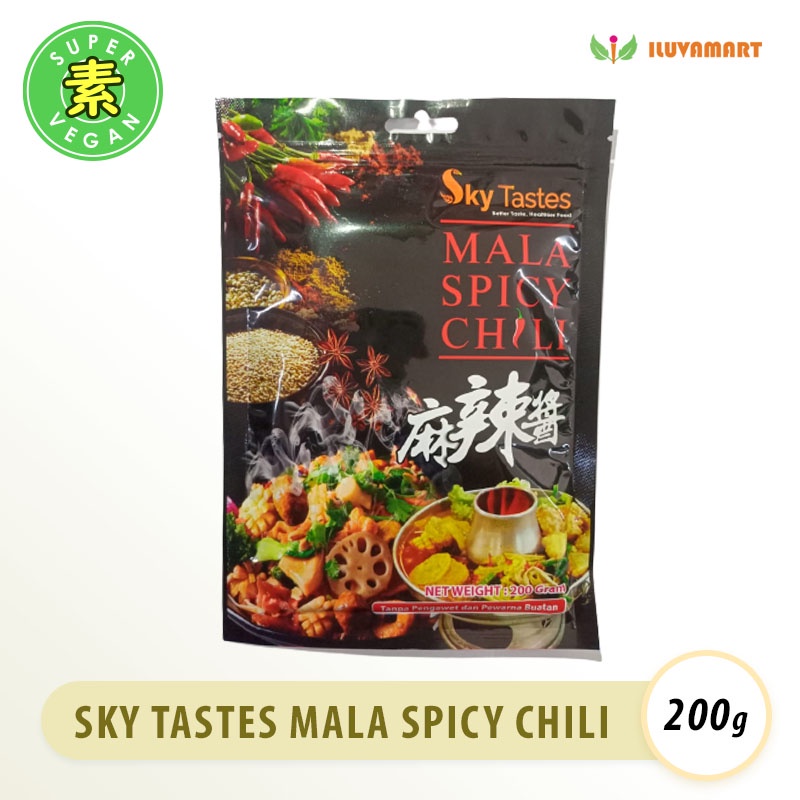 

Sky Tastes Sauce Mala Spicy Chili 200 gr Saus Mala Serbaguna