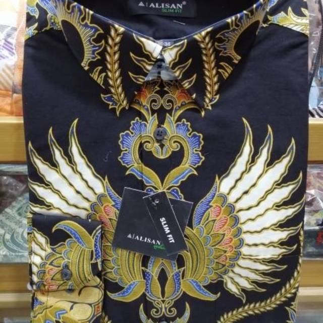 BATIK ALISAN TANGAN PANJANG SLIM FIT SIZE