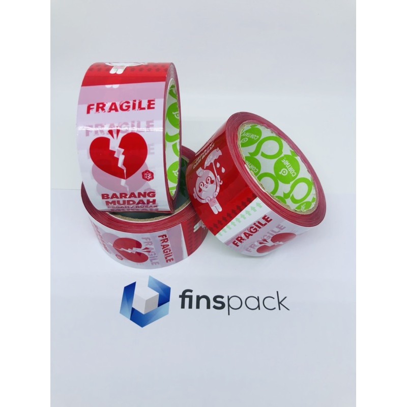 lakban fragile maskot