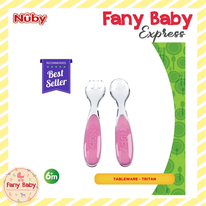 NUBY TRITAN SPOON N FORK