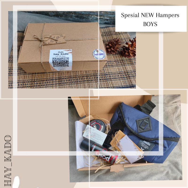 

HAMPERS KADO COWOK GIFT BOX SPESIAL WEISTBAG PREMIUM TERMURAH !!!