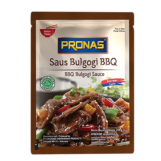 

Pronas Saus Bulgogi Bbq 250G
