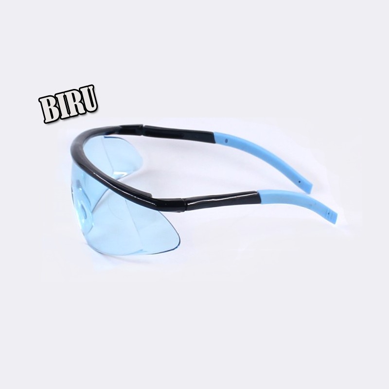 Kacamata Safety APD Fashion Sporty Multicolor Kaca mata Berkendara Olahraga Glasses Anti Fog UV