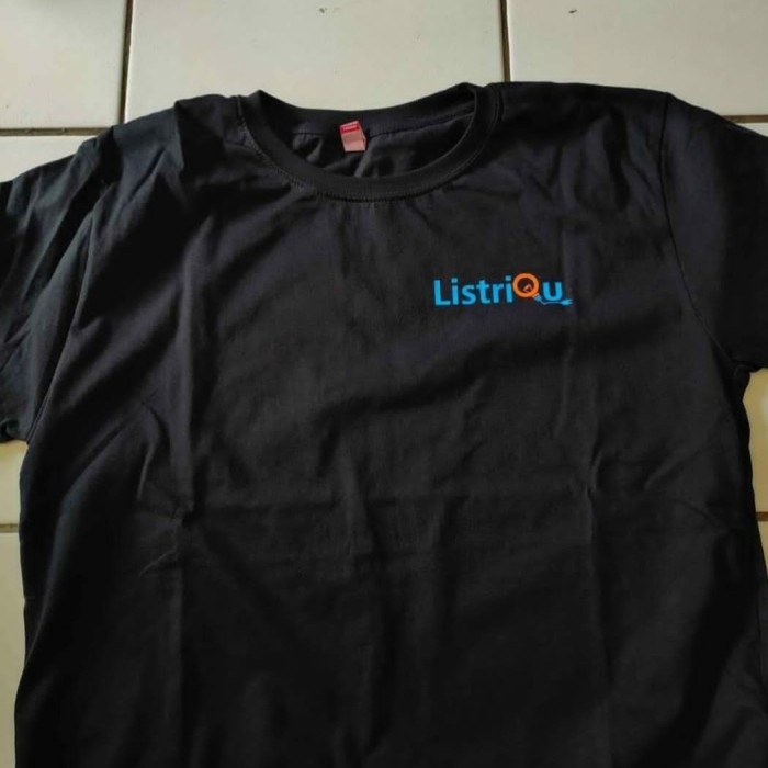 KAOS LISTRIQU PLN / BISA COD TSHIRT BAJU PRIA MURAH DISTRO