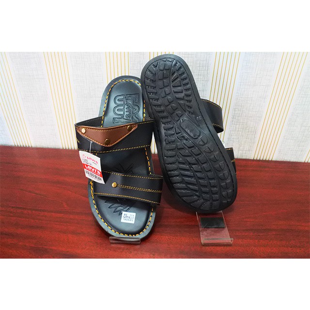 Sendal Jepit Casual Pria 501 Levis Original - Hitam P05