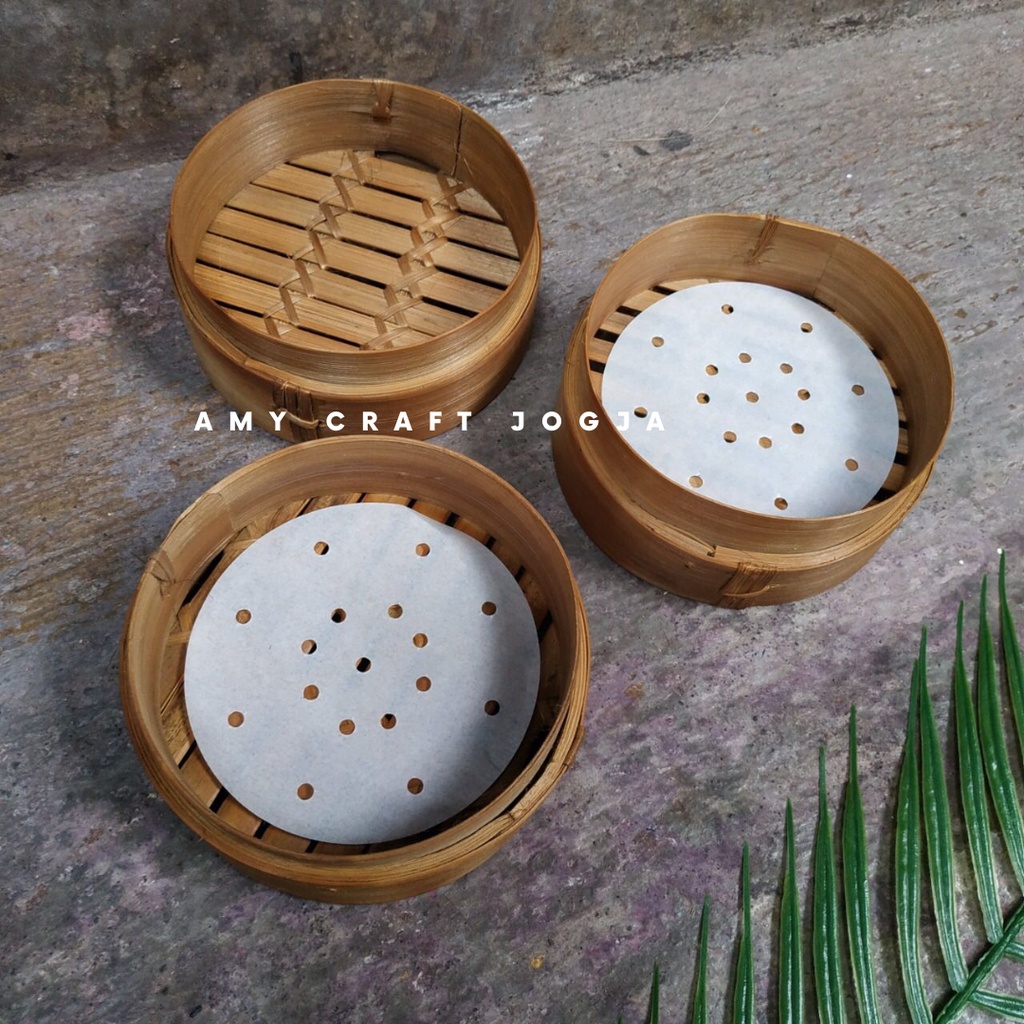 Dimsum Klakat Bambu 13 cm Susun/Kukusan Bambu/Klakat Kukusan Bambu/Steamer Bambu/Kukusan Siomay Bamb