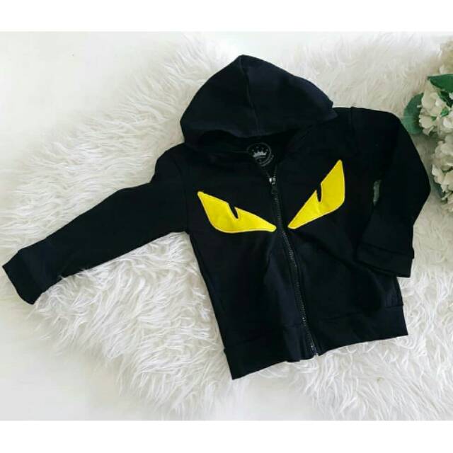 Jaket Anak Fendi Monster Black