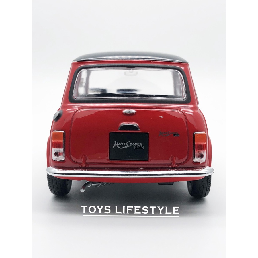 Welly Diecast - Mini Cooper 1300 Skala 1:24 (Merah)