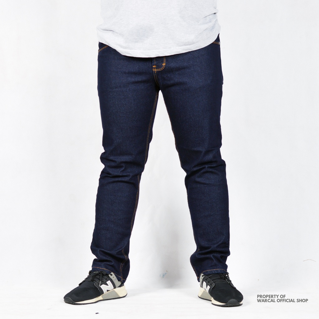 Jeans JUMBO Pria Strecth Celana Panjang Bigsize Slimfit Birdong