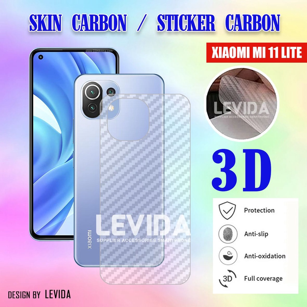 Skin Carbin Xiaomi MI 11 Lite Xiaomi 11 Ultra Xiaomi 11T Xiaomi 11T Pro Xiaomi Mix 4 Skin Carbon 3D 