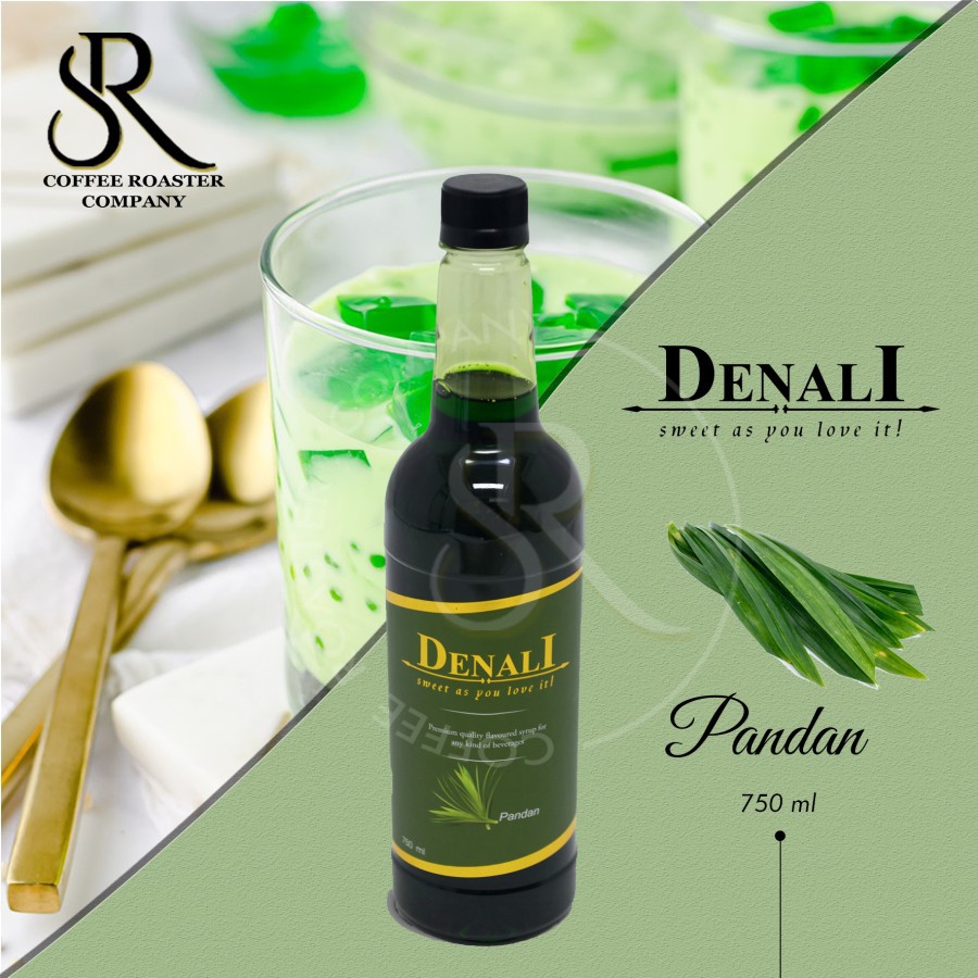 

Denali Syrup PANDAN 750ml (Bksn MONIN - TOFFIN) / Sirup Denali Pandan