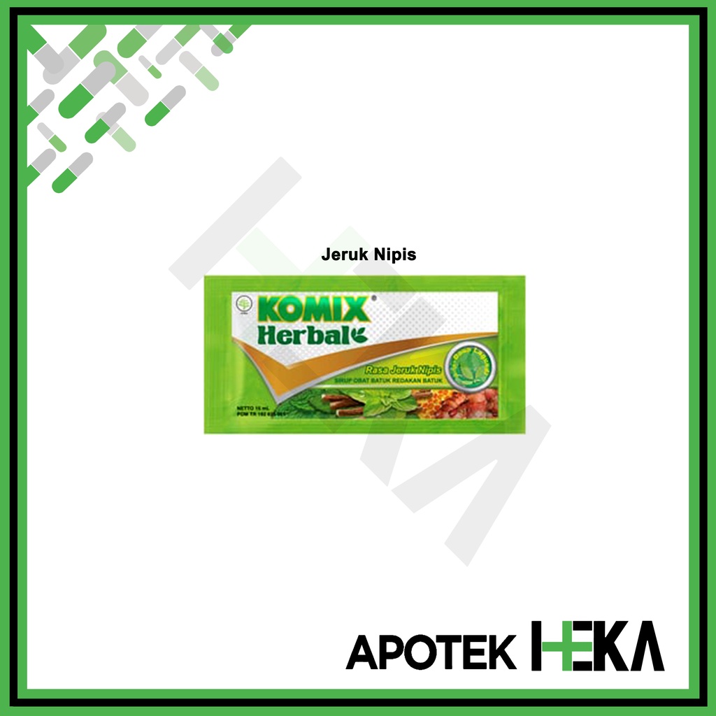 Komix Herbal Sachet 15 ml Box isi 6 (SEMARANG)