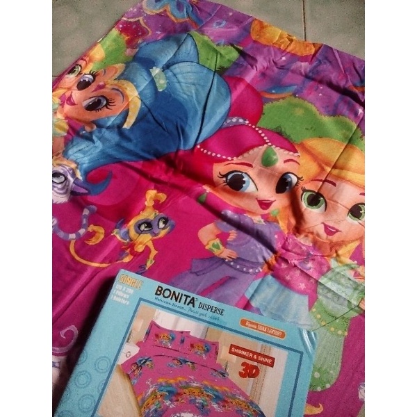 sprei karakter sarung kasur  merk BONITA LOL