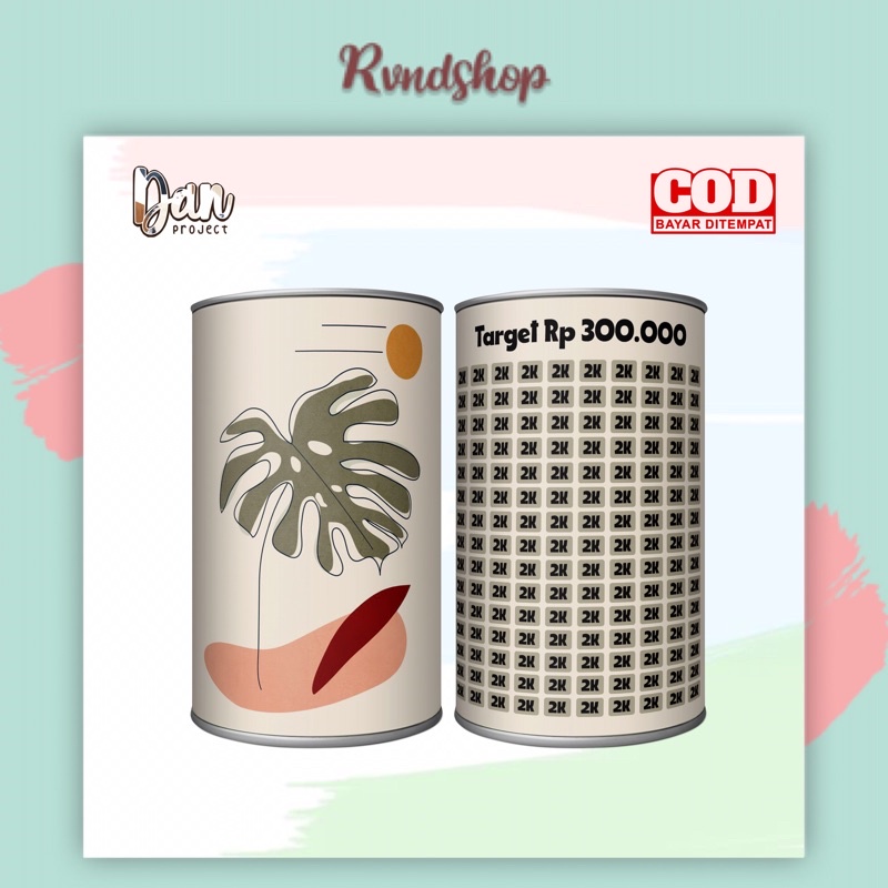 Celengan target 2k / celengan target 5k / celengan target / celengan/ celengan murah