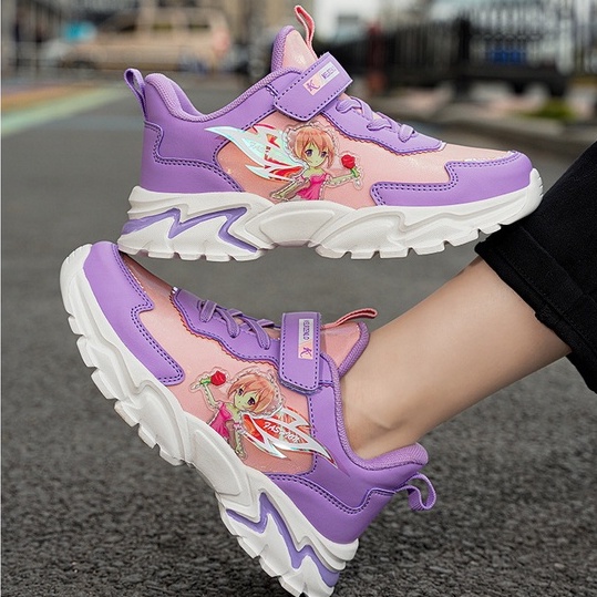 GLORYKIDZ SH2216 Sneakers Sepatu anak perempuan IMPORT running shoes Remaja Size 37 - 38