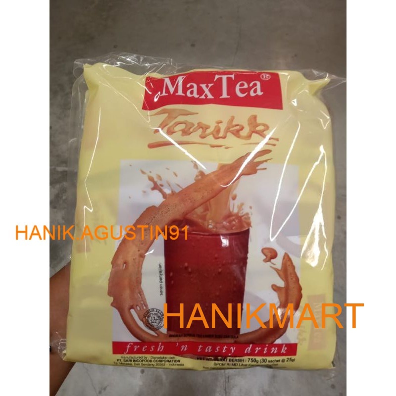 

Max Tea Teh Tarik 30'S HM91
