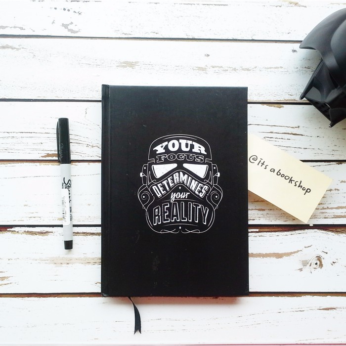 

Notebook Starwars Stormtrooper quote motivasi