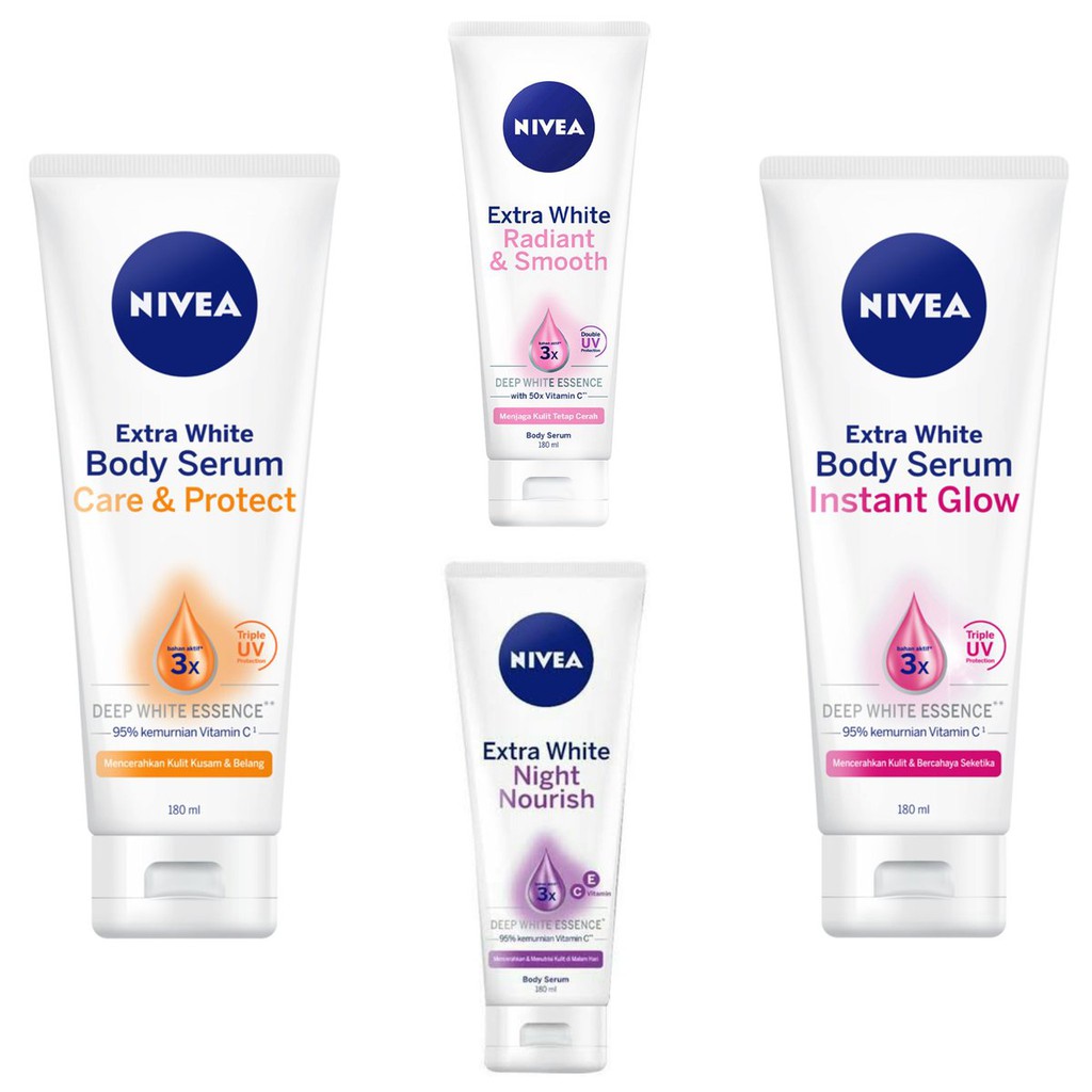 ✨LACIKOSME✨ NIVEA BODY SERUM EXTRA WHITE - BODY SERUM SPF 15 BPOM ORIGINAL