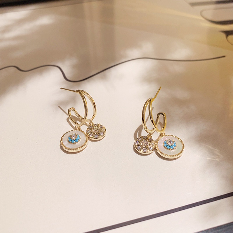 Anting Zirkon Mikro Untuk Fashion