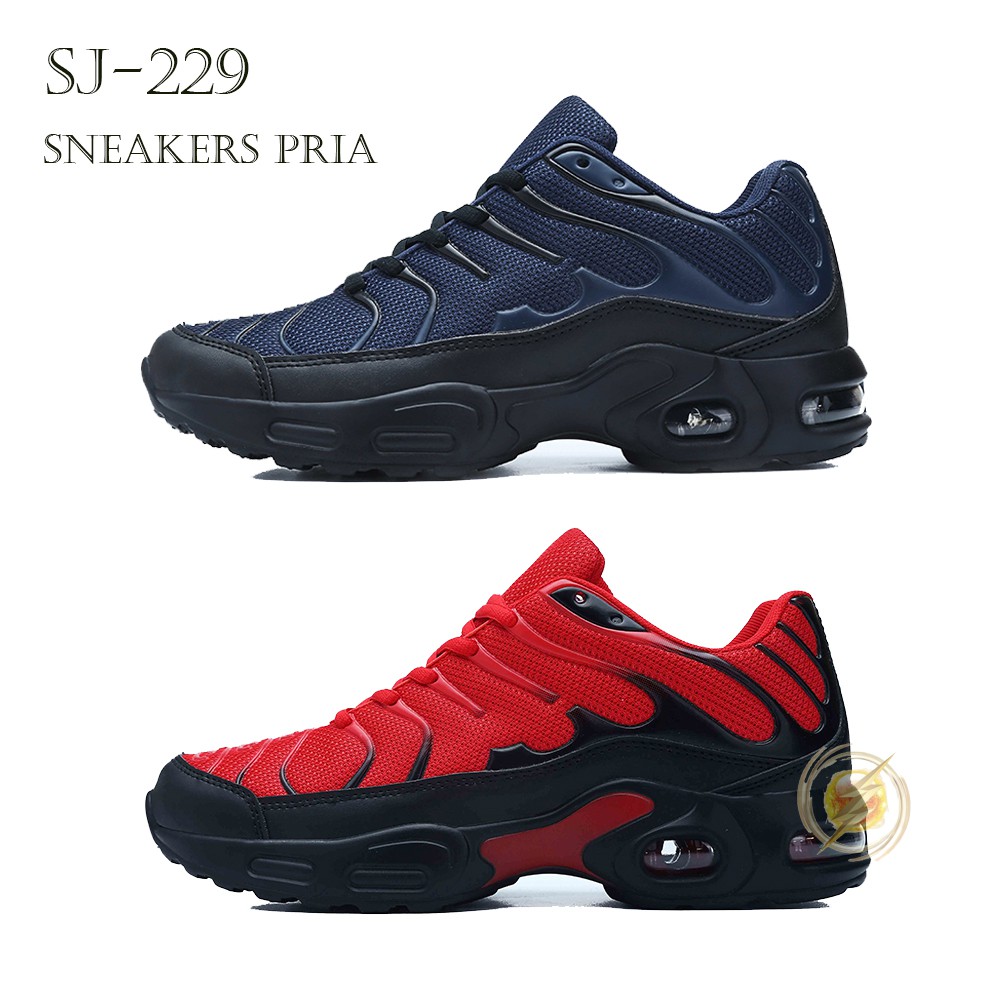 [OOS] Sepatu Running Sneakers Pria Import Kualitas Super Premium 229 SpideX Edition