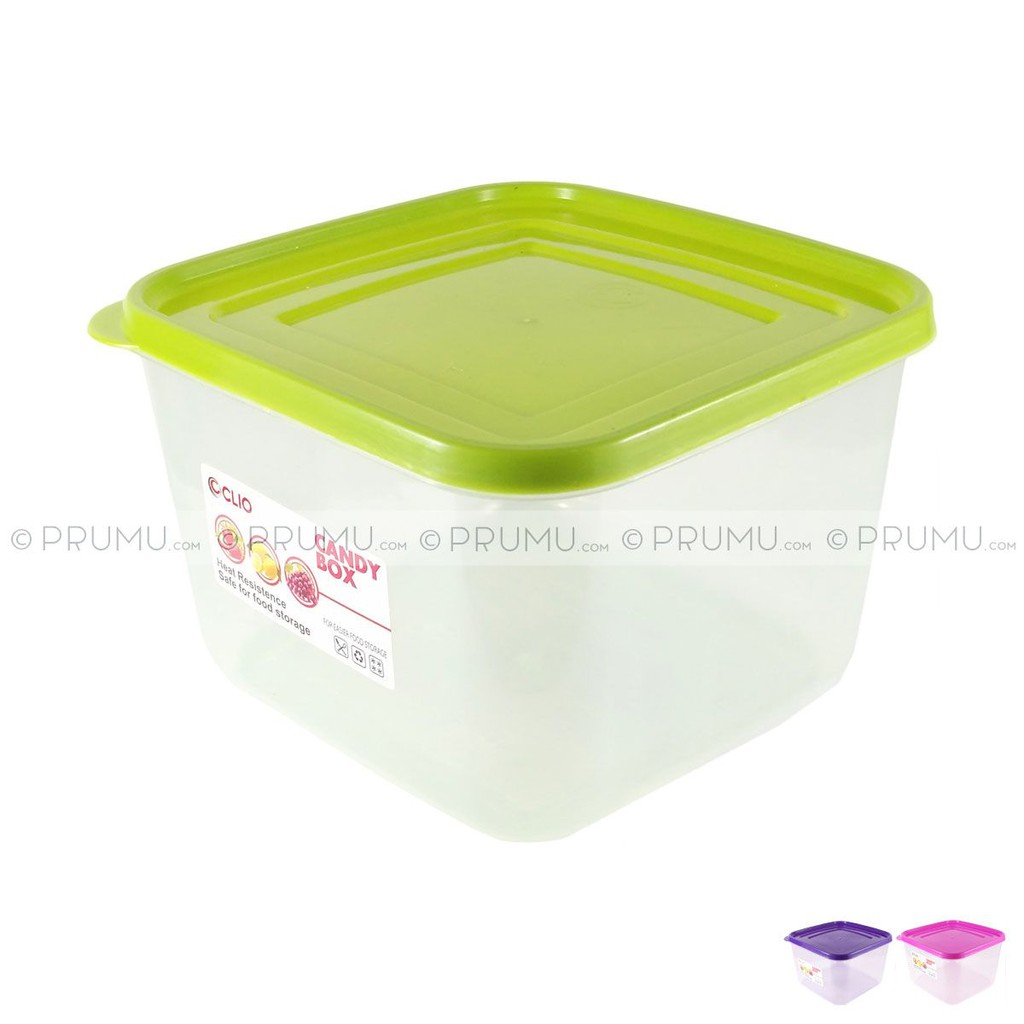 GO-JEK 6 Toples Plastik - Food Container - Sealware - Kotak plastik - 8012