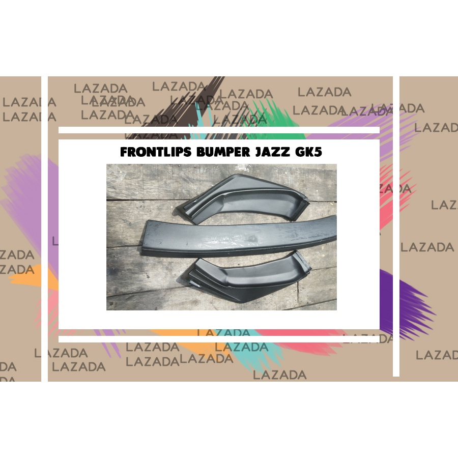 lips bumper jazz gk5 2014 smpy 2017 non facelift