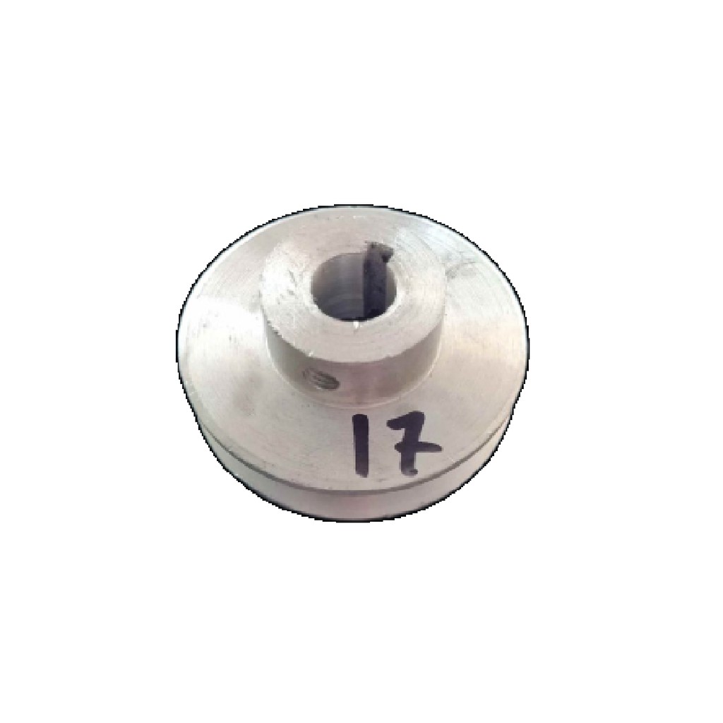 Pulley / Pully / Puli Jalur A1 Diameter 3&quot; Inch As 17 mm Aluminium