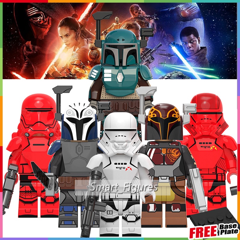 Sabine Mainan Action Figure Minifigures Death Watch Star Wars Stormtrooper Aviator KT1045 Untuk Hadiah Anak