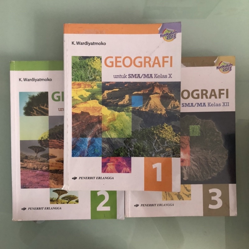 BUKU IPS GEOGRAFI SMA KELAS X XII XIII 10 11 12 ERLANGGA KURIKULUM 2013