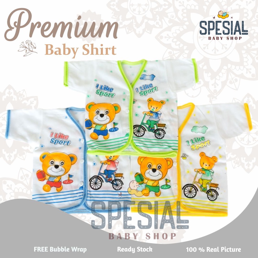 Baju bayi polos 12 pcs[selusin]- baju bayi newborn- baju bayi premium- pakaian bayi 12pcs,10pcs,8pcs-2