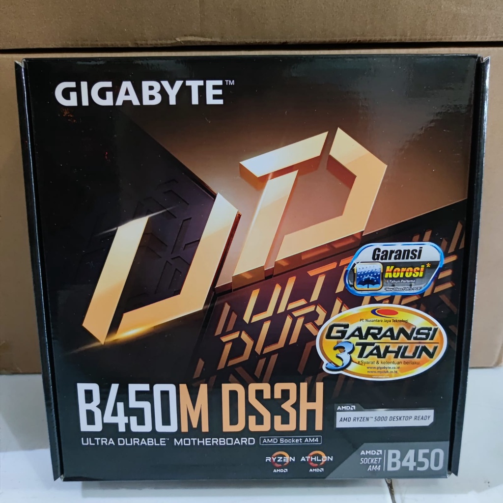 MOTHERBOARD GIGABYTE B450M DS3H (rev 1.1) SOCKET AM4 AMD