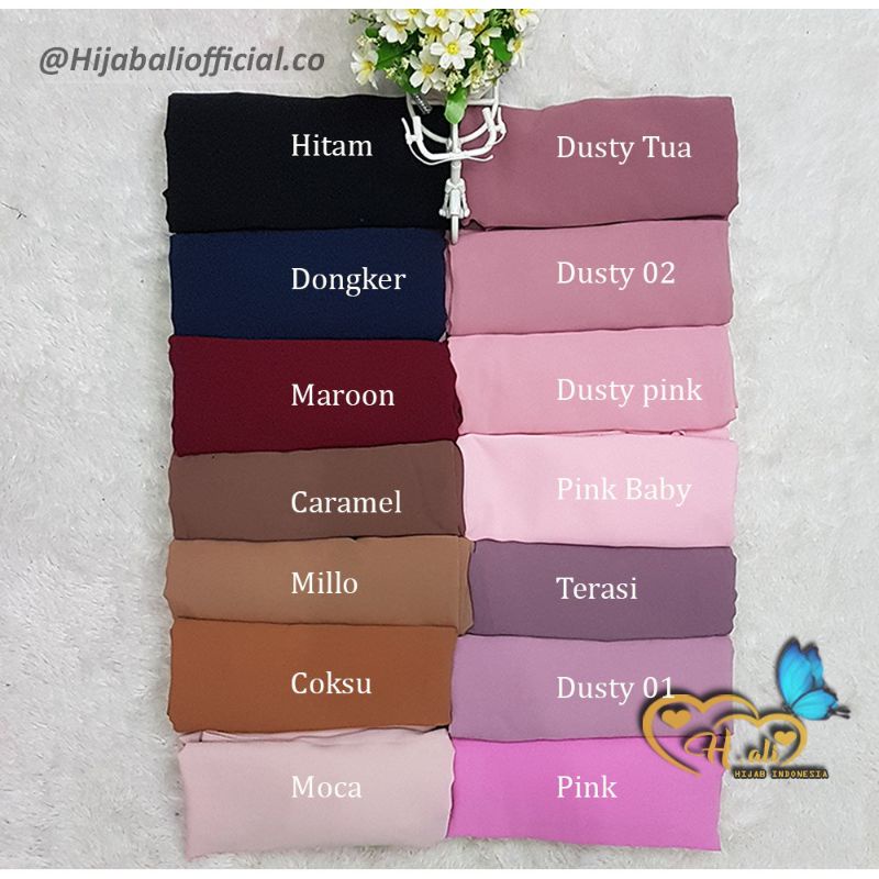 jilbab Khimar jumbo jilbab 2 Layer hijab syar'iseruti baby dol