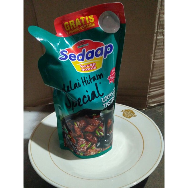 

Kecap Sedap 550 ml free piring cantik