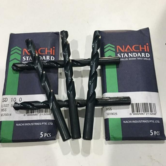 Mata bor Nachi 10 mm / Mata bor besi / Nachi 10 mm / Mata bor murah