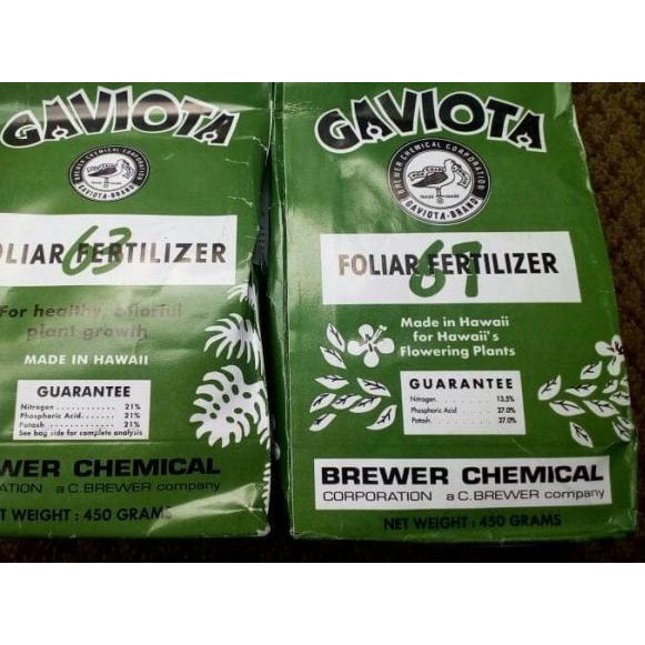 ✮ Pupuk Anggrek Gaviota Fertilizer 450gr - Gaviota 67 ♧