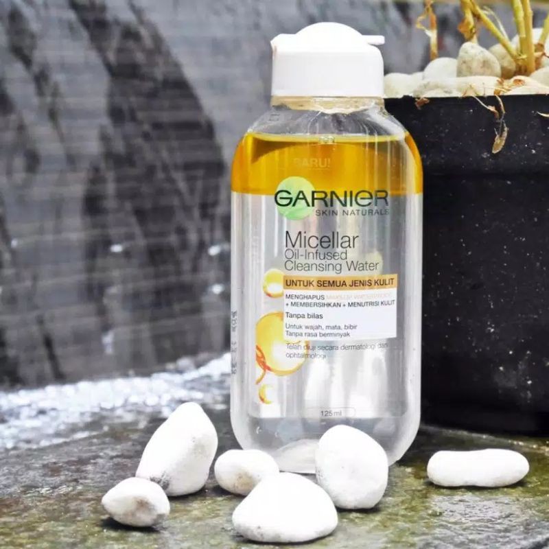 GARNIER MICELLAR OIL-INFUSED CLEANSING WATER 125ML