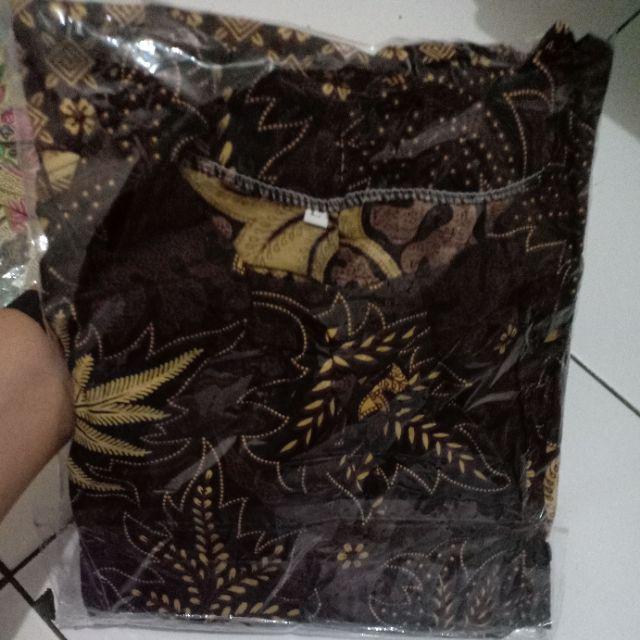 Blouse Batik Wanita Manuk Abu