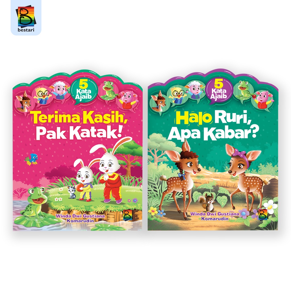 Jual Buku Cerita Anak - Cerita Bergambar (Cergam) - 5 Kata Ajaib