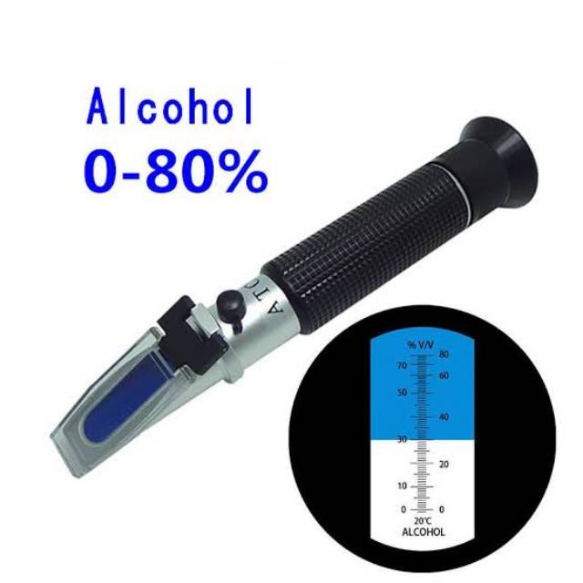 Refraktometer alkohol