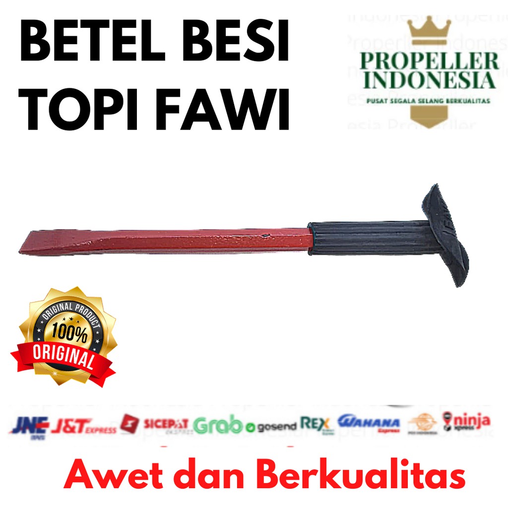 Betel Besi Topi Fawi Pahat Beton