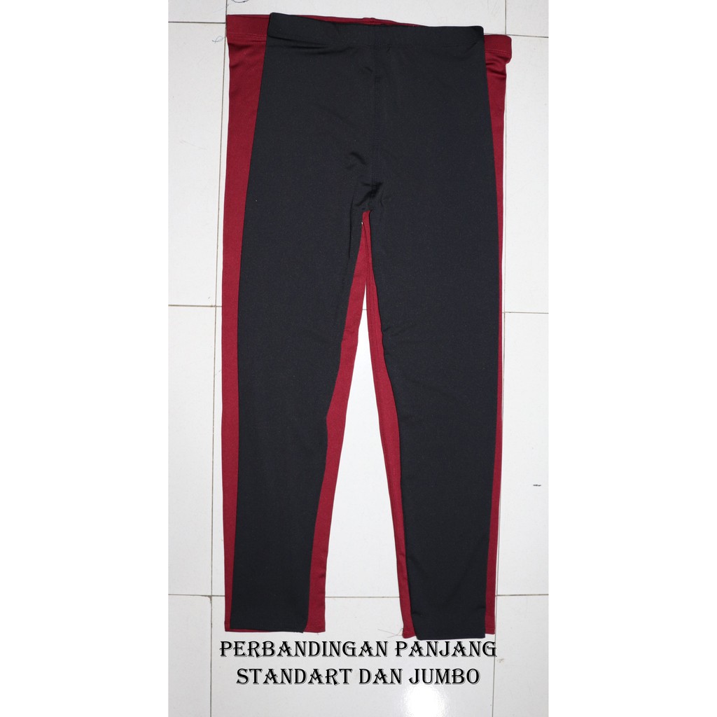 Legging panjang jumbo murah / dalaman gamis jumbo/legging panjang jumbo polos