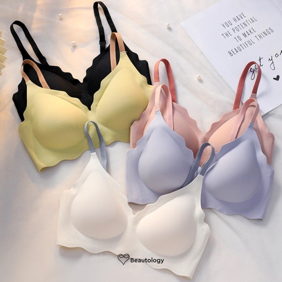 Avine Seamless Push Up bra Wanita