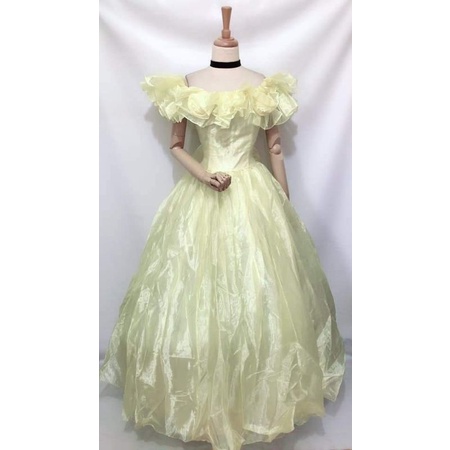 Gaun kuning princess