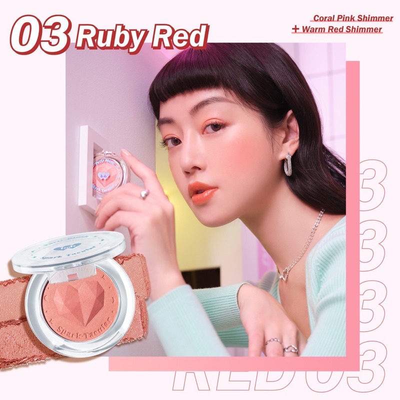 BNB barenbliss Spark-Tacular Party Blush Korea Blush On Pallete Make Up ( YOU MAKEUPS OFFICIAL STORE )