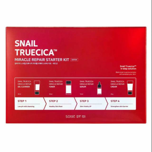 SOMEBYMI SNAIL TRUECICA MIRACLE REPAIR STARTER KIT