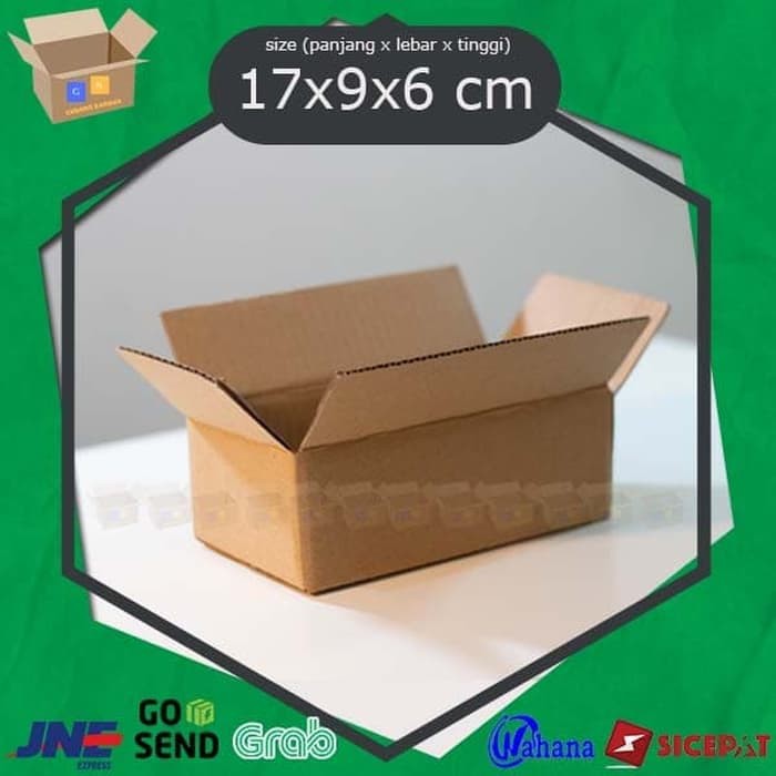 

KARDUS | KARDUS PACKING|KARDUS POLOS|BOX POLOS|KARTON |MURAH 17x9x6 cm