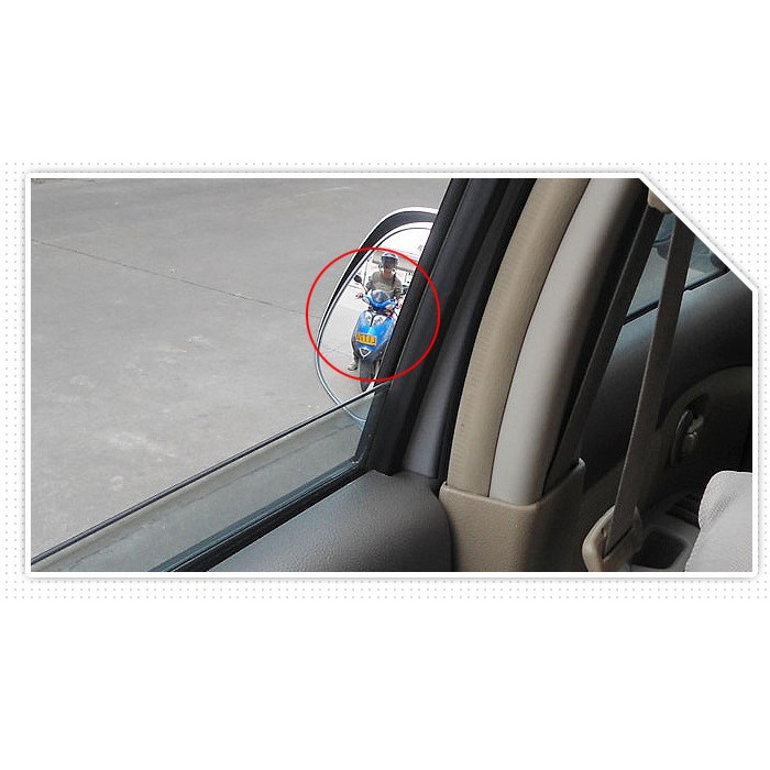 BLIND SPOT OUTER MIRROR SPION TAMBAHAN LUAR MOBIL KIRI