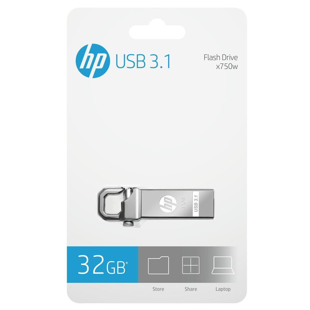 Flashdisk HP x750 32GB / 64GB / 128GB USB 3.1 Original