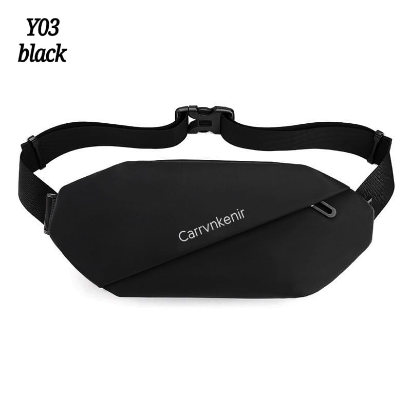 [BISA COD] #Y03 Tas Selempang Kulit Slingbag Tas Pria Slempang Sling Bag Parasut Cowok Berkualitas K